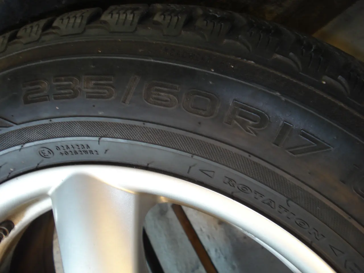 Billede 2 - Vinterhjul, passer til Mercedes GLK, B og C model