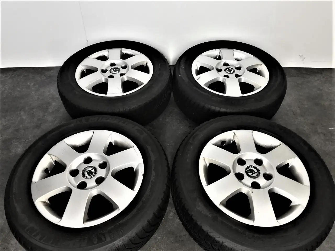 Billede 5 - 5x112 15" ET47, nav 57,1ø Skoda VGA vintersæ