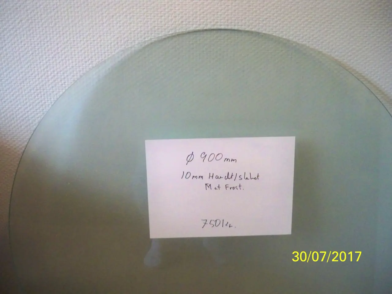 Billede 3 - Glas bordplade/Hylder