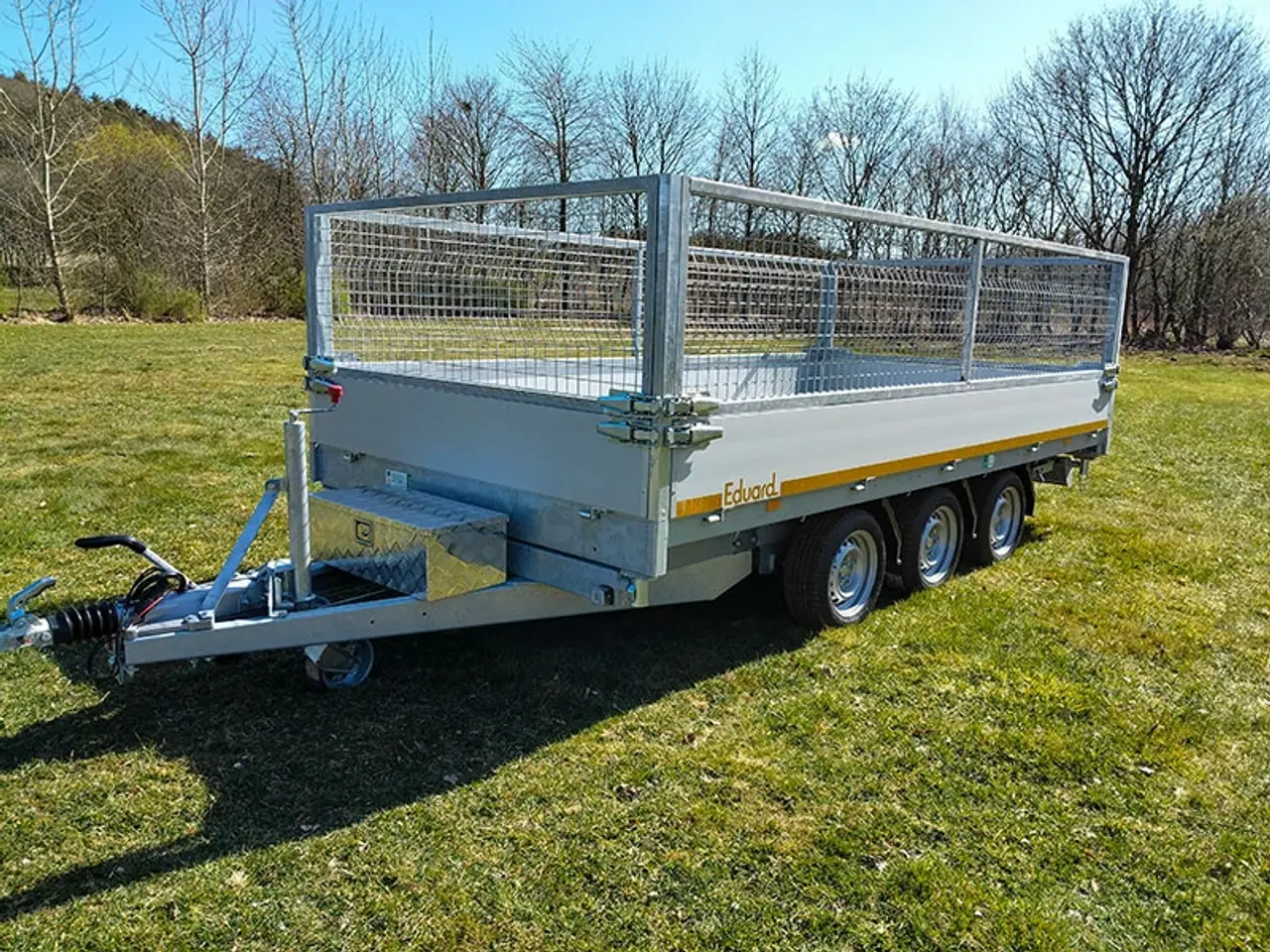Billede 4 - Gittersider til Eduard trailer 4020
