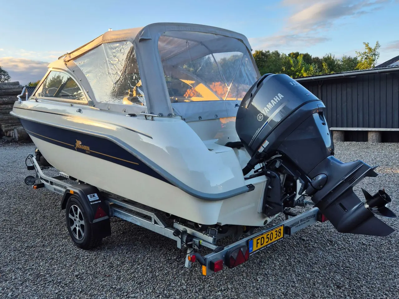 Billede 1 - Yamarin 59ht incl næsten ny trailer