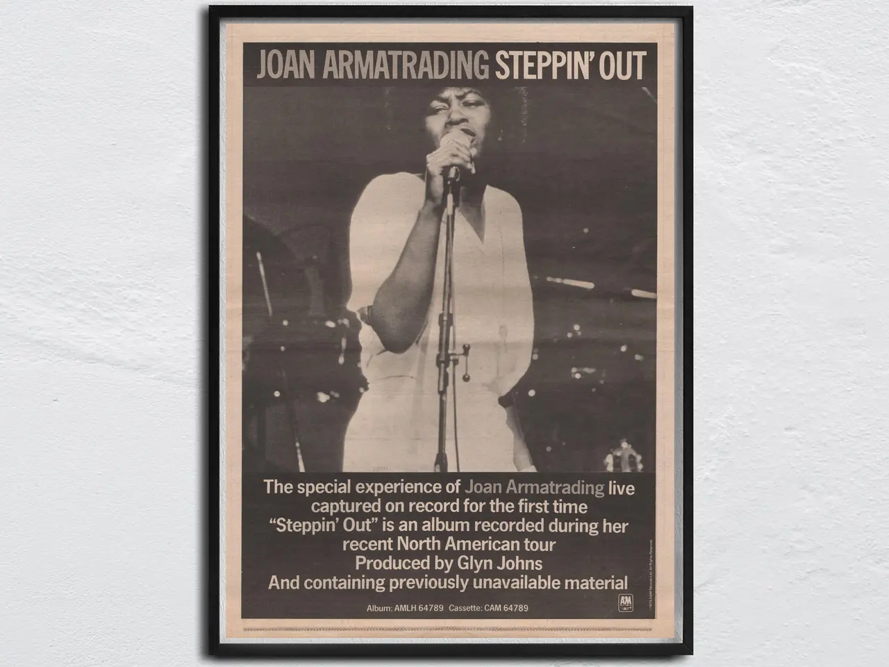 Billede 3 - Joan Armatrading: Steppin' Out -LP live
