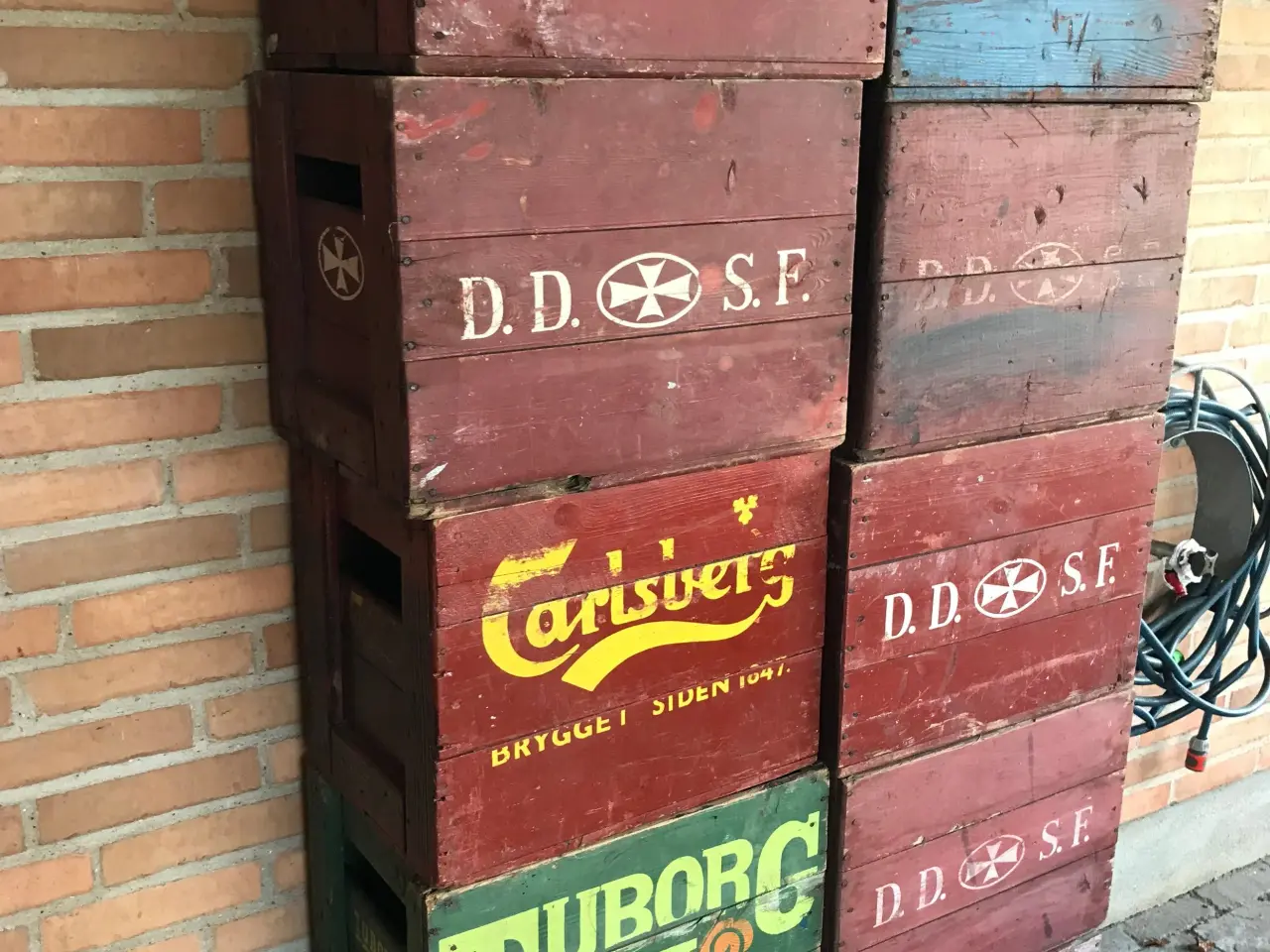 Billede 5 - Div. retro ølkasser / kasser