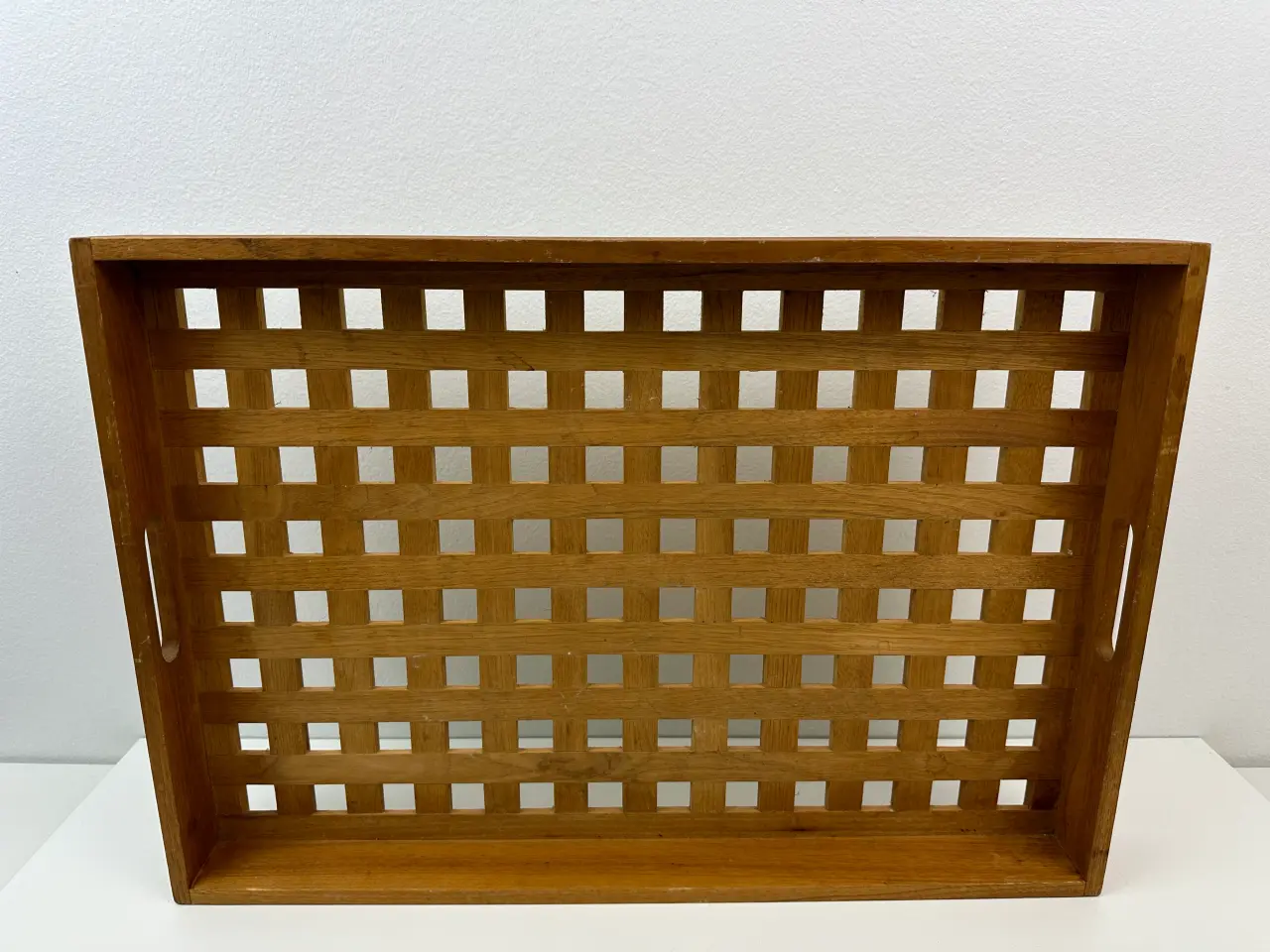 Billede 10 - Retro serveringsbakke / bakke i træ