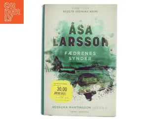 Fædrenes synder af Åsa Larsson (Bog)
