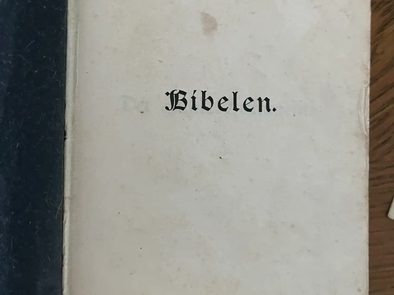 Billede 4 - Antik Bibel med flot præget ryg (gotisk skrift, ca