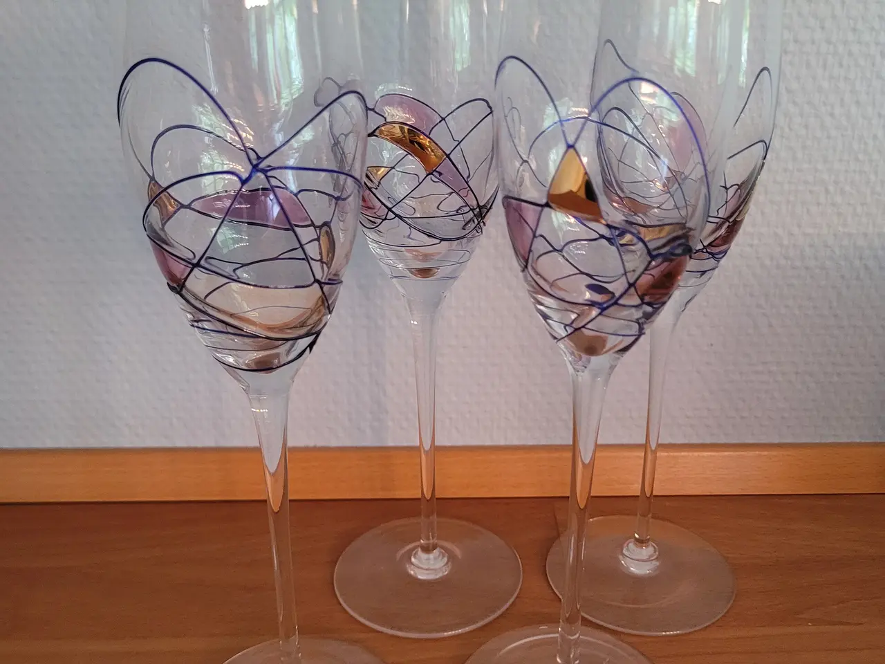 Billede 1 - Champagneglas Tiffany
