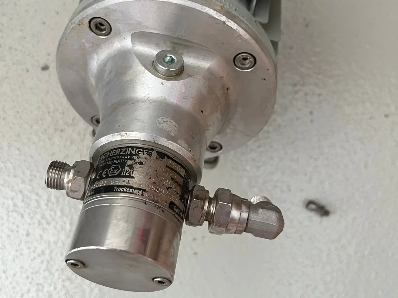 Billede 7 - AC-Motoren GmbH 3-Phase Motor med Scherzinger Pump