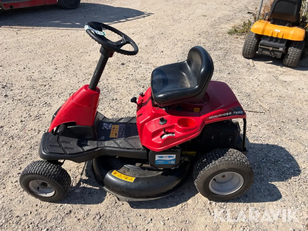Billede 6 - Græsslåmaskine MTD Minirider 76SD