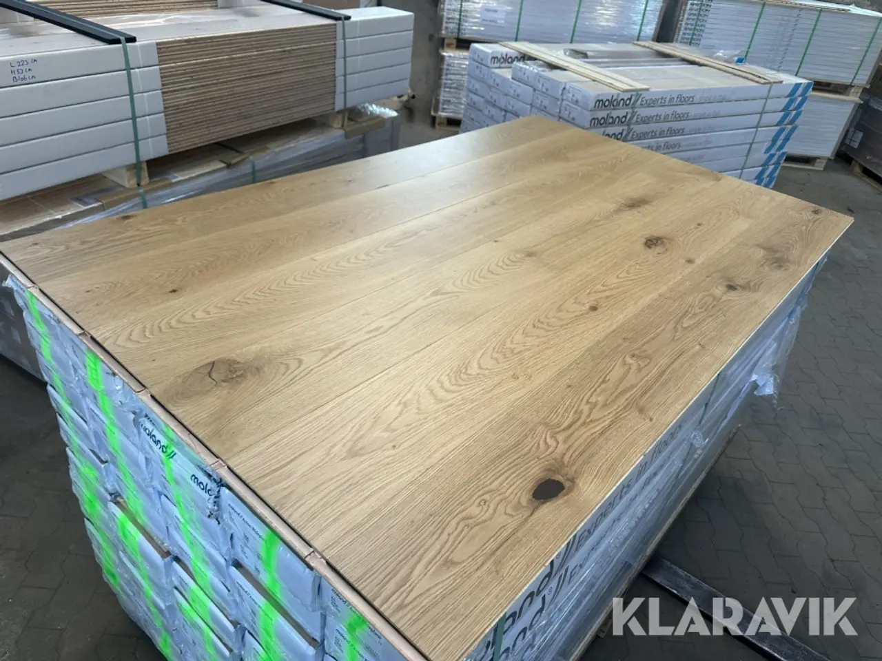 Billede 1 - Gulv MOLAND Aston Wideplank Trend Eg UV-matlak - 113,5m2