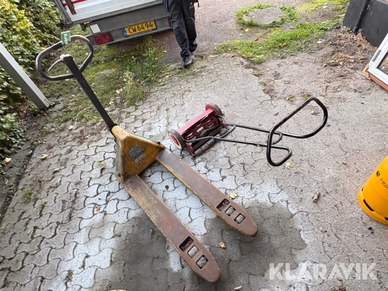 Billede 4 - Palleløfter og plæneklipper Compac
