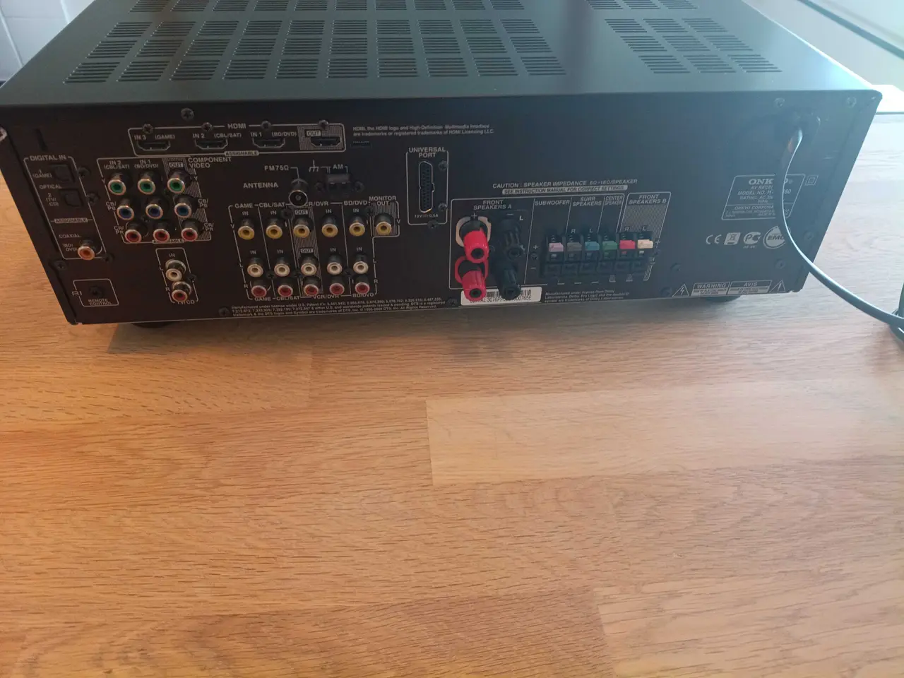Billede 7 - Onkyo Komplet Hjemmebiograf 