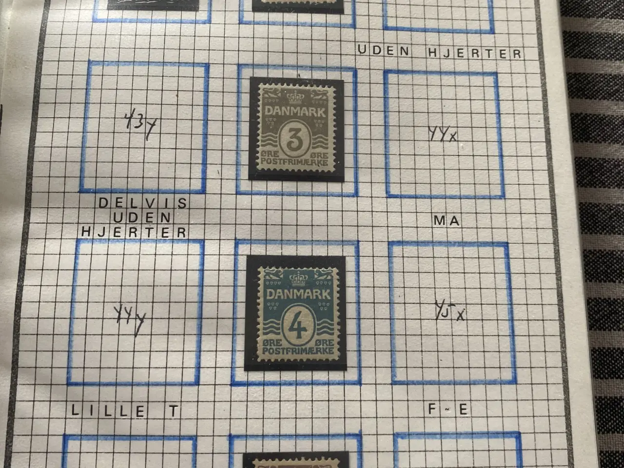 Billede 1 - Frimærker 1904-1933 diverse 1,2,3,4,5 mv. øre