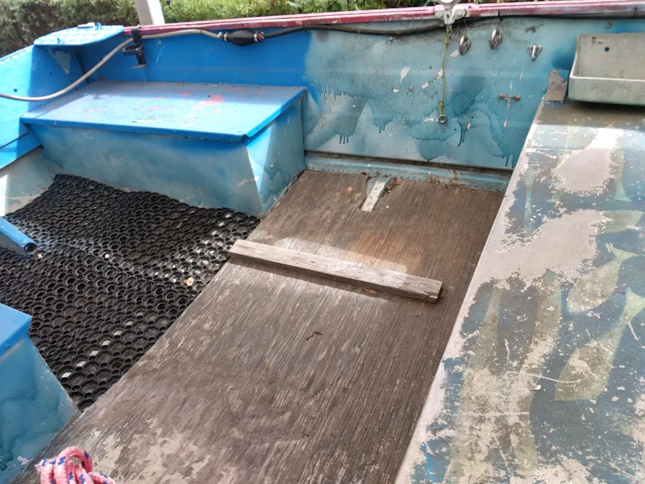 Billede 11 - Alu jolle 13 fod 15 hk Marina Bådtrailer 
