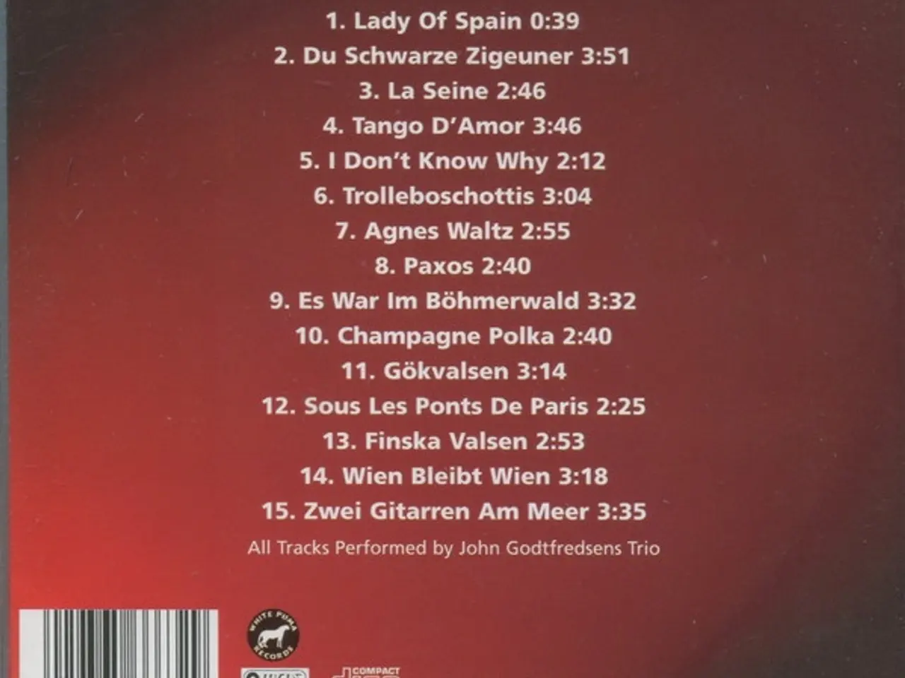 Billede 2 - John Godtfredsens Trio – Greatest Hits 2 – CD