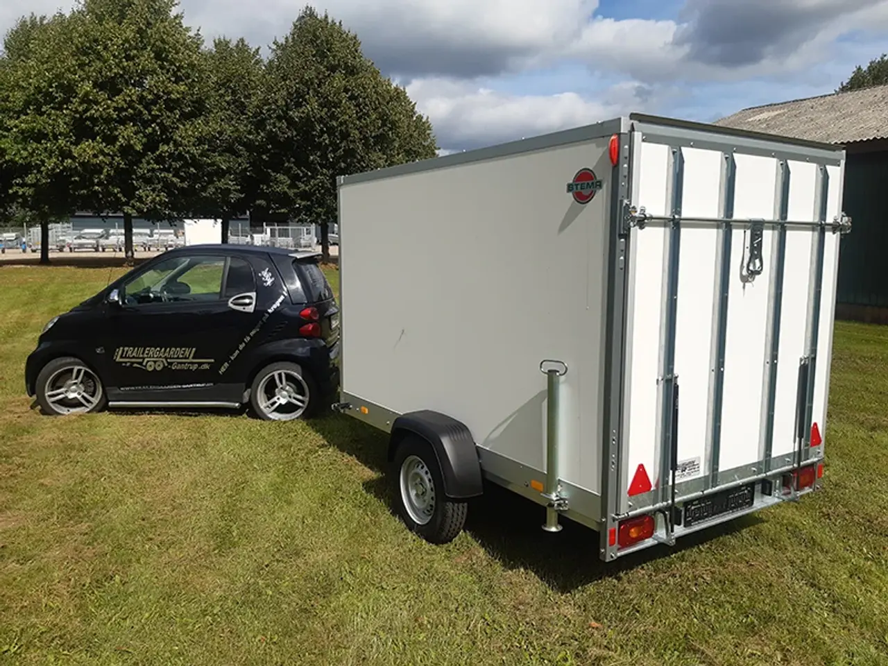 Billede 3 - Stema Cargo 255x157x184 1 akslet 1300 kg Rampe