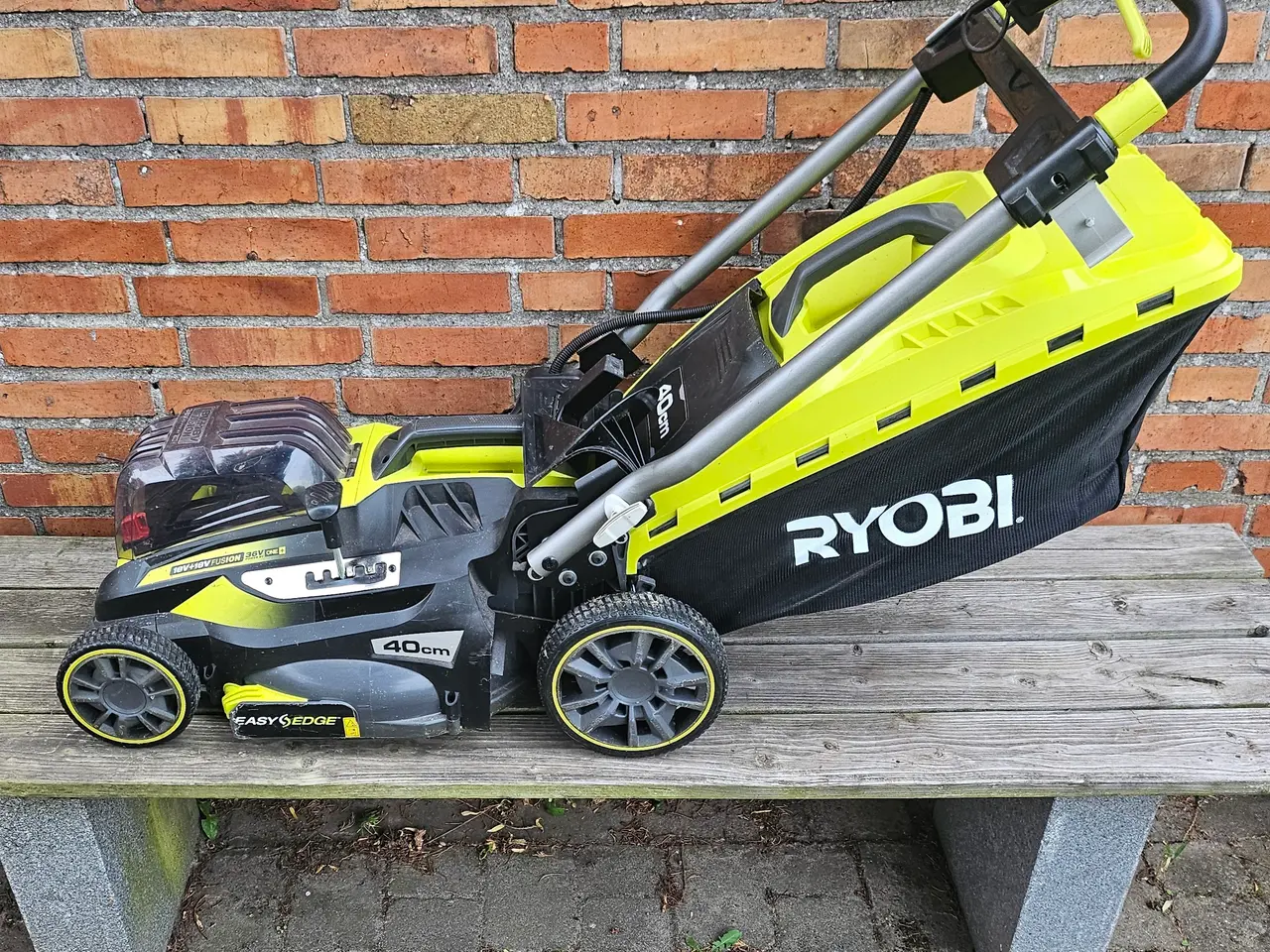 Billede 1 - Ryobi akku Plæneklipper