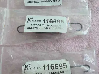 Fjeder til bakgear ape50