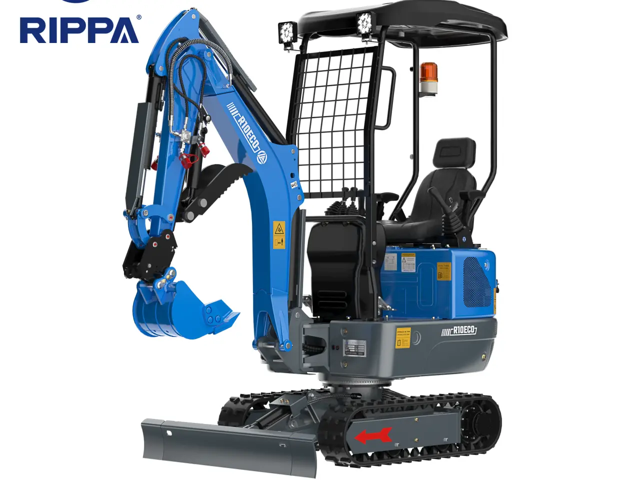 Billede 1 - Minigraver R10-6 ECO - Kubota motor