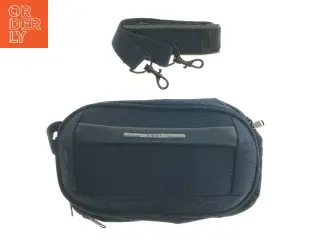 Blå skuldertaske med justerbar rem fra Cox (str. 30x18 cm)