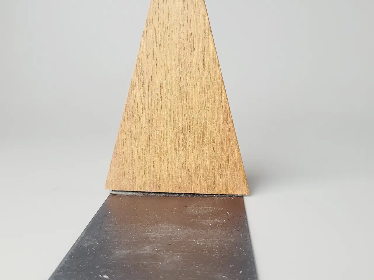 Billede 4 - ⭐️· vintage Bogstøtte - Teaktræ og Metal