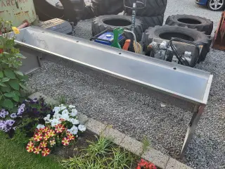Stor rustfri håndvask