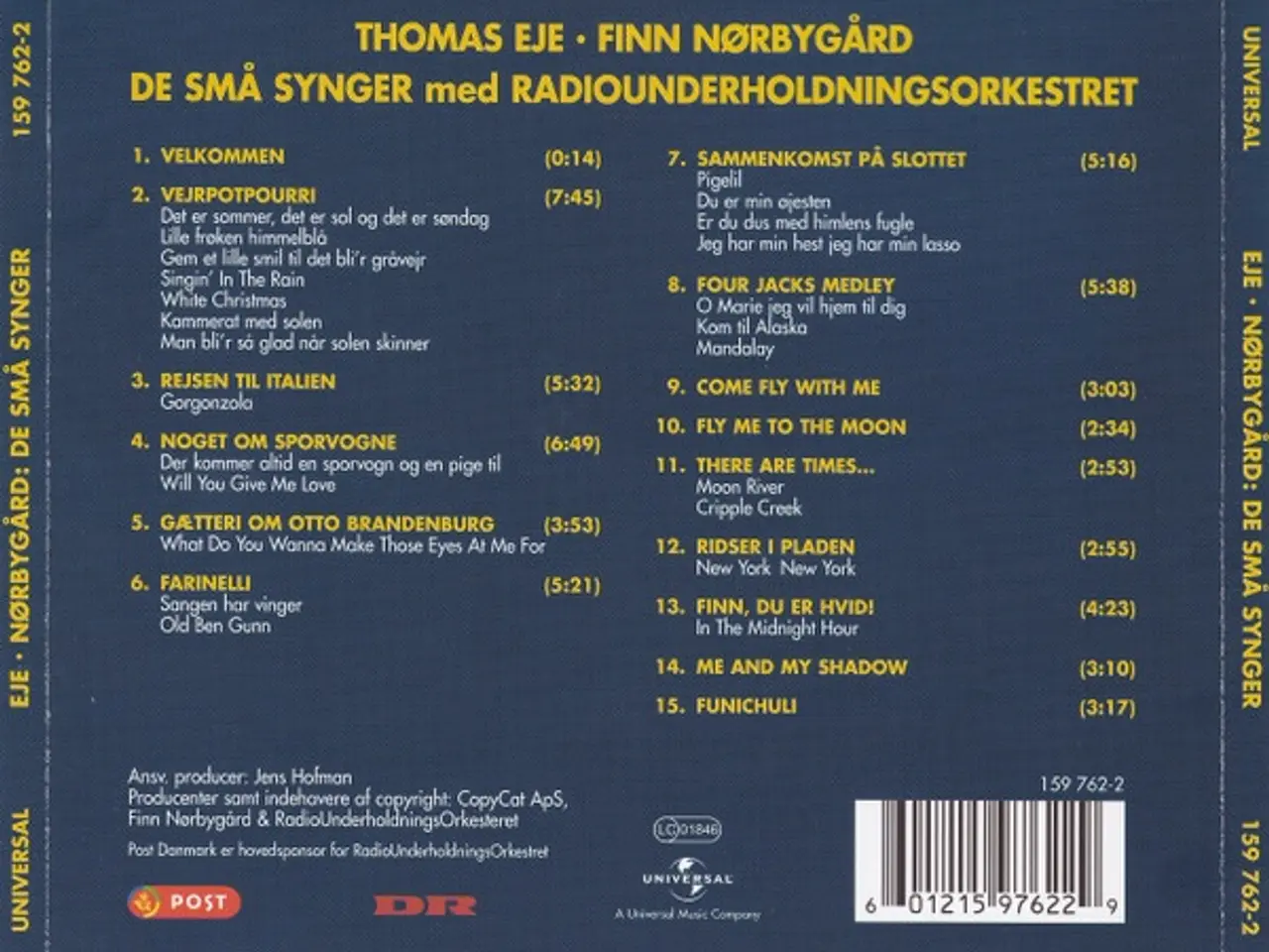 Billede 2 - Thomas Eje • Finn… – De Små Synger – CD