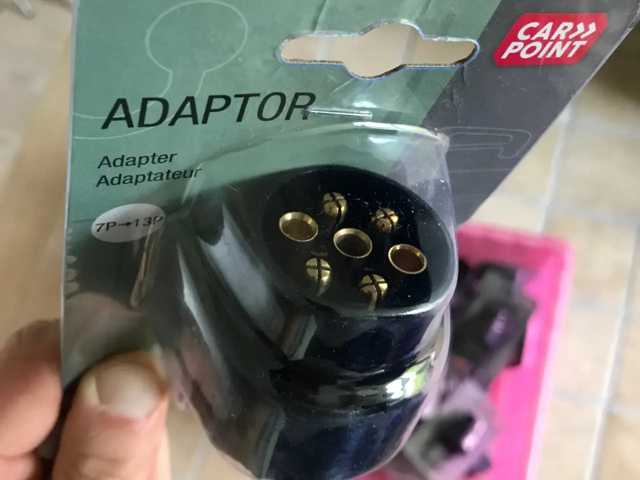 Billede 1 - Ny - Adaptor fra Car Point