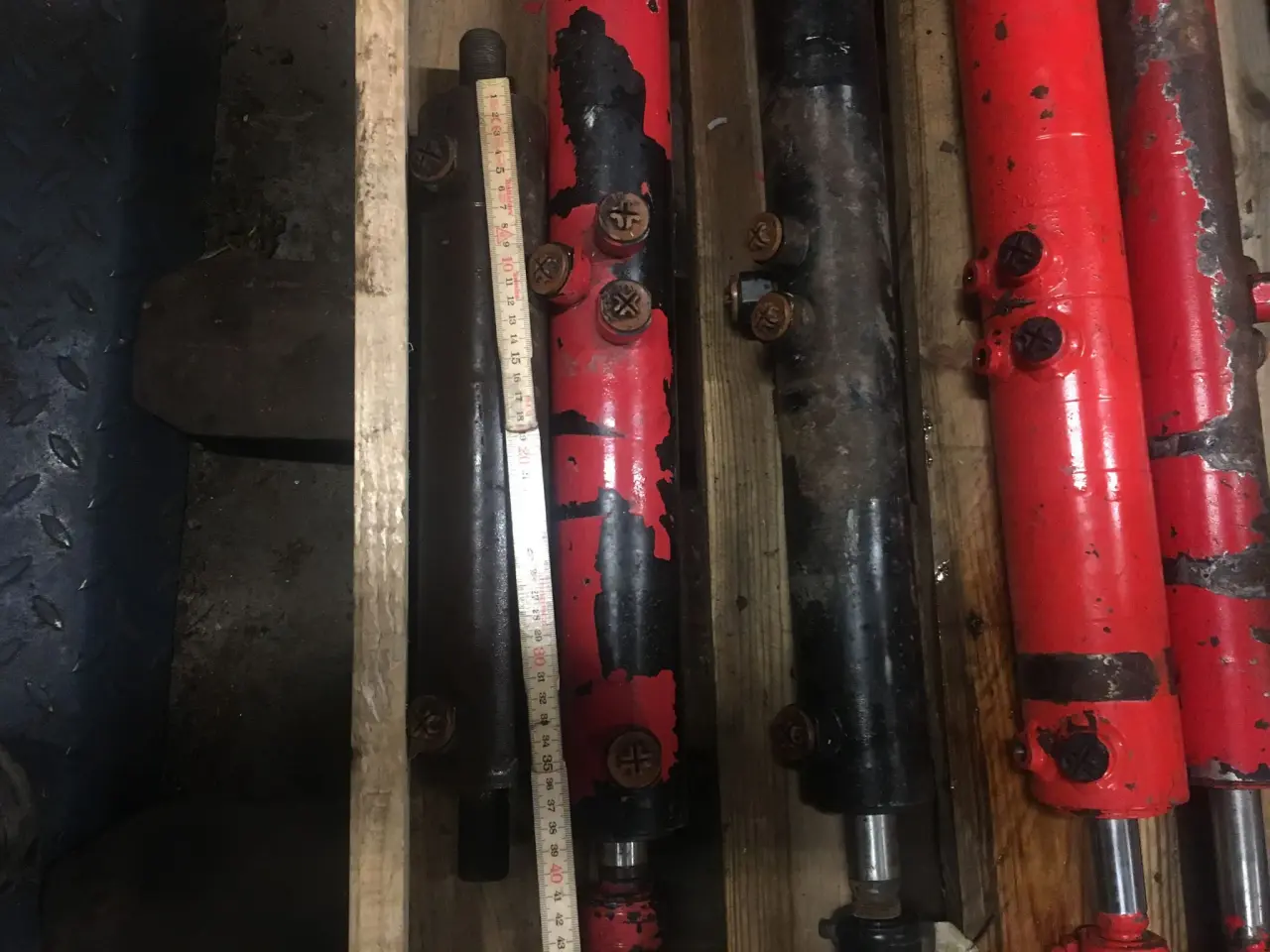 Billede 13 - Dobbelt" & alm. db. virkende hydraulik