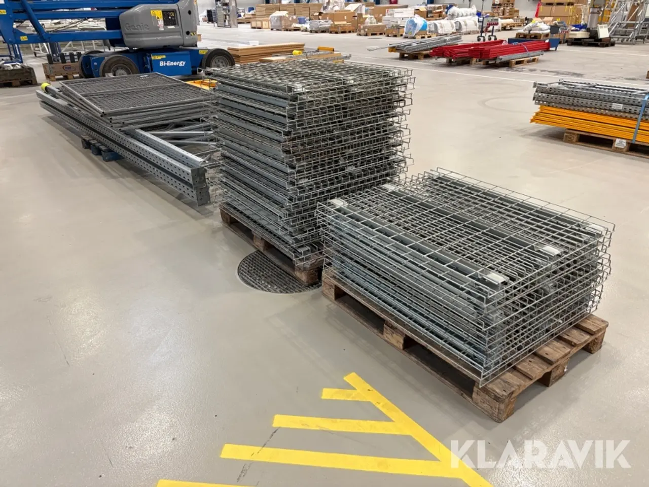 Billede 3 - Pallereol Welboe - 4 stigereoler/ 18 hylder
