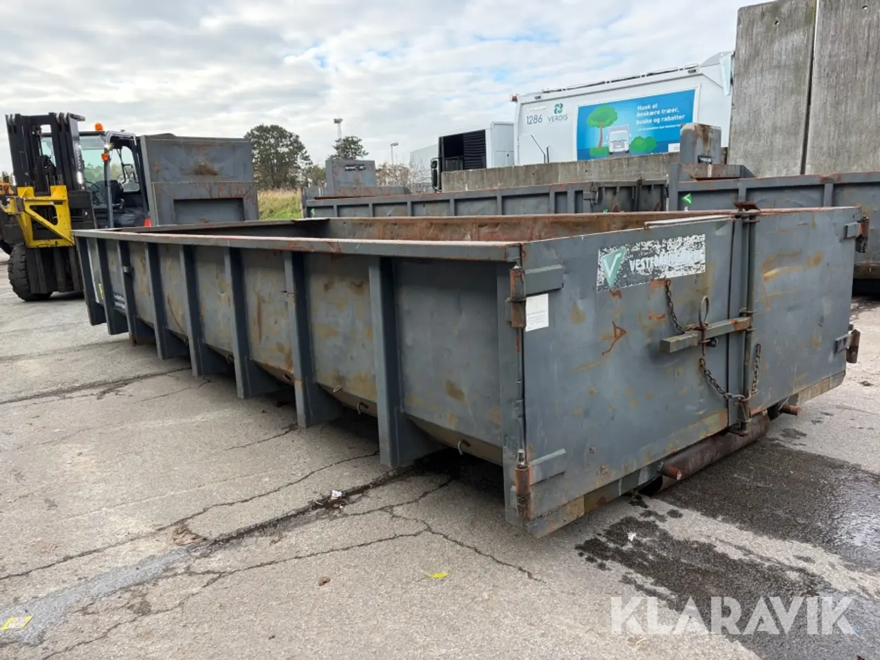Billede 4 - Container 10 m³ med kroghejs