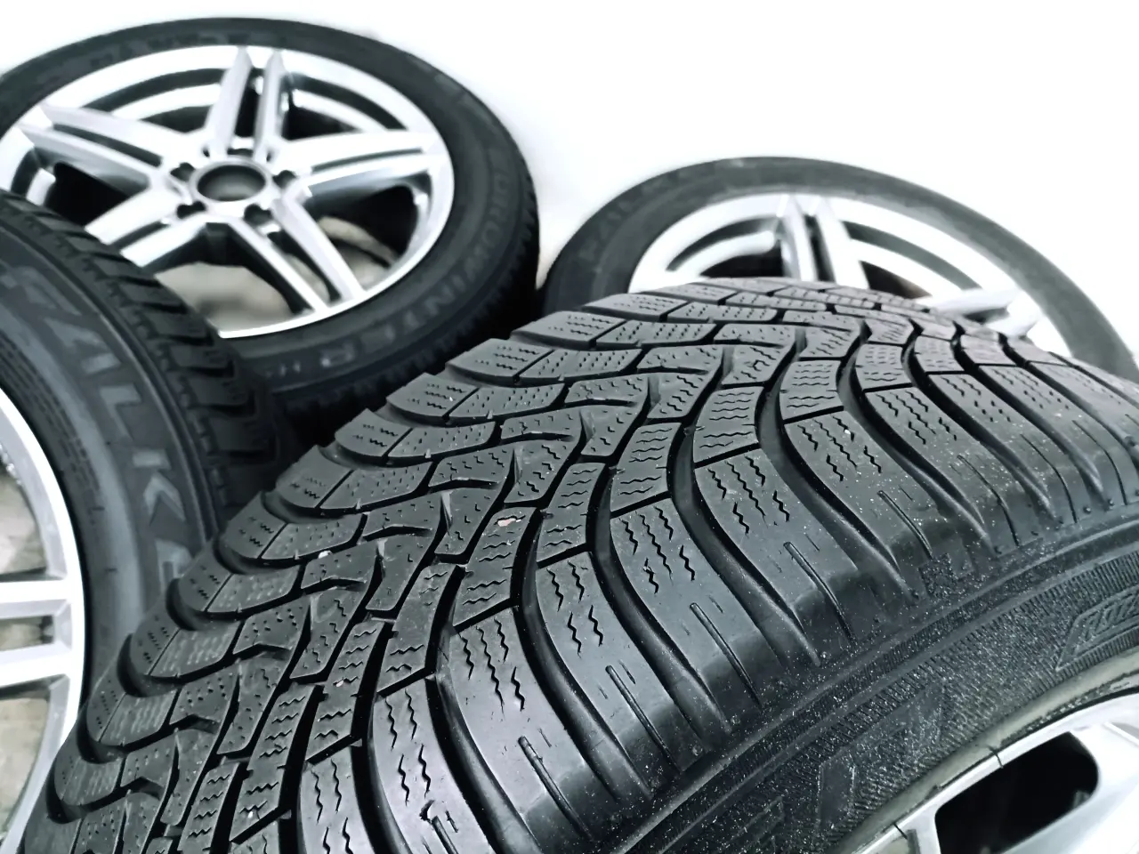 Billede 7 - 5x112 17" ET48 nav 66,6ø Uniwheels vintersæt inkl.
