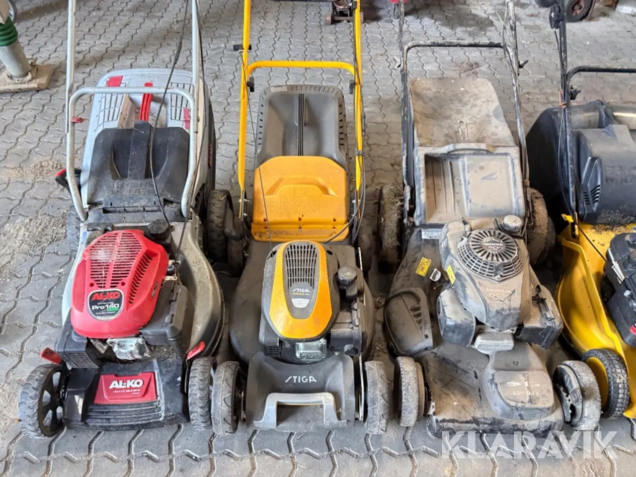 Billede 9 - Græsslåmaskine lot Alko/stiga/honda/ginge