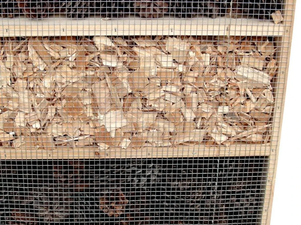 Billede 5 - Insekthotel XXL i massivt træ - 45,5 x 15 x 99 cm
