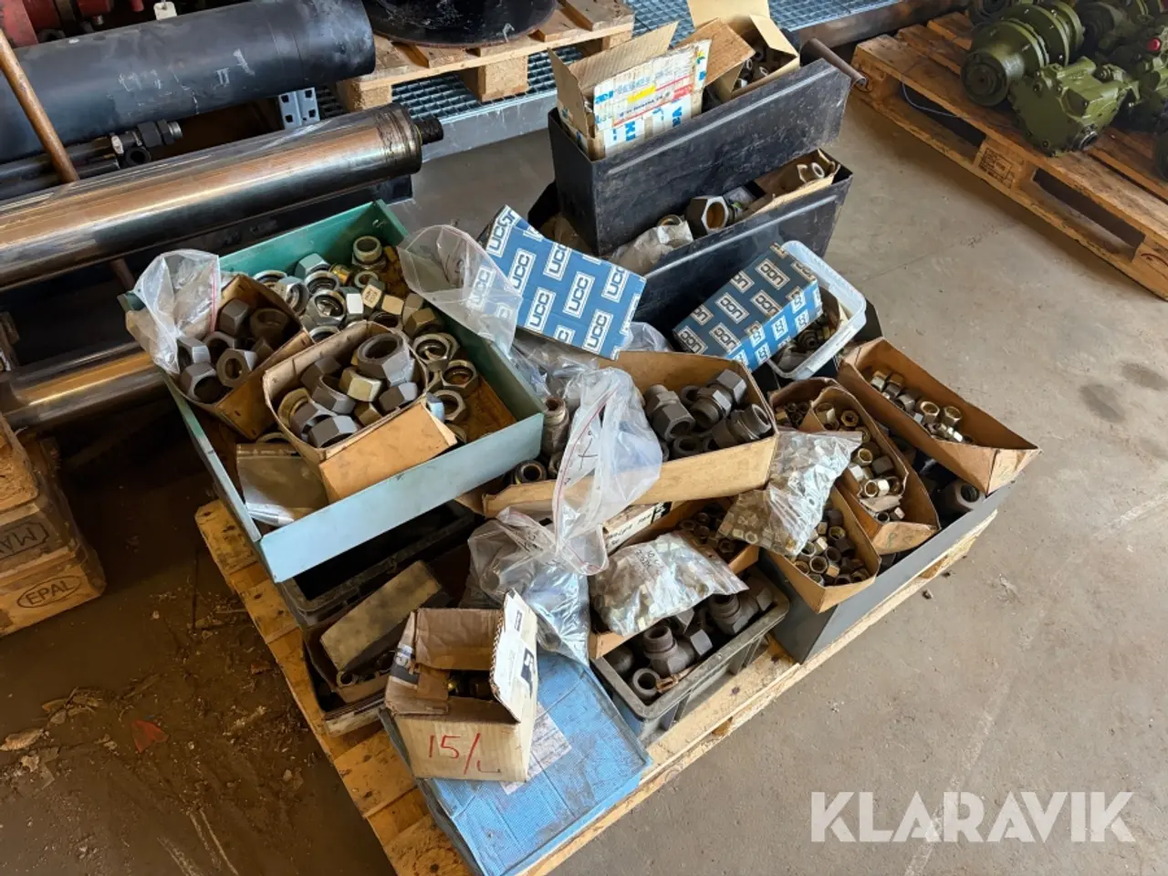 Billede 2 - Lot - fittings og filterhuse - 1 palle
