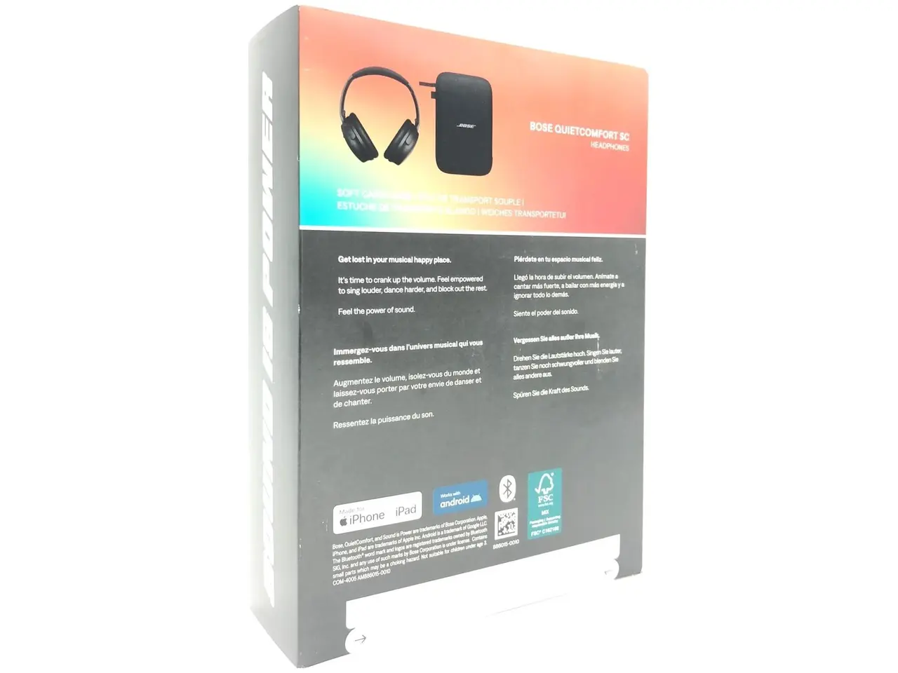 Billede 2 - Trådløse hovedtelefoner Bose QuietComfort SC - sort