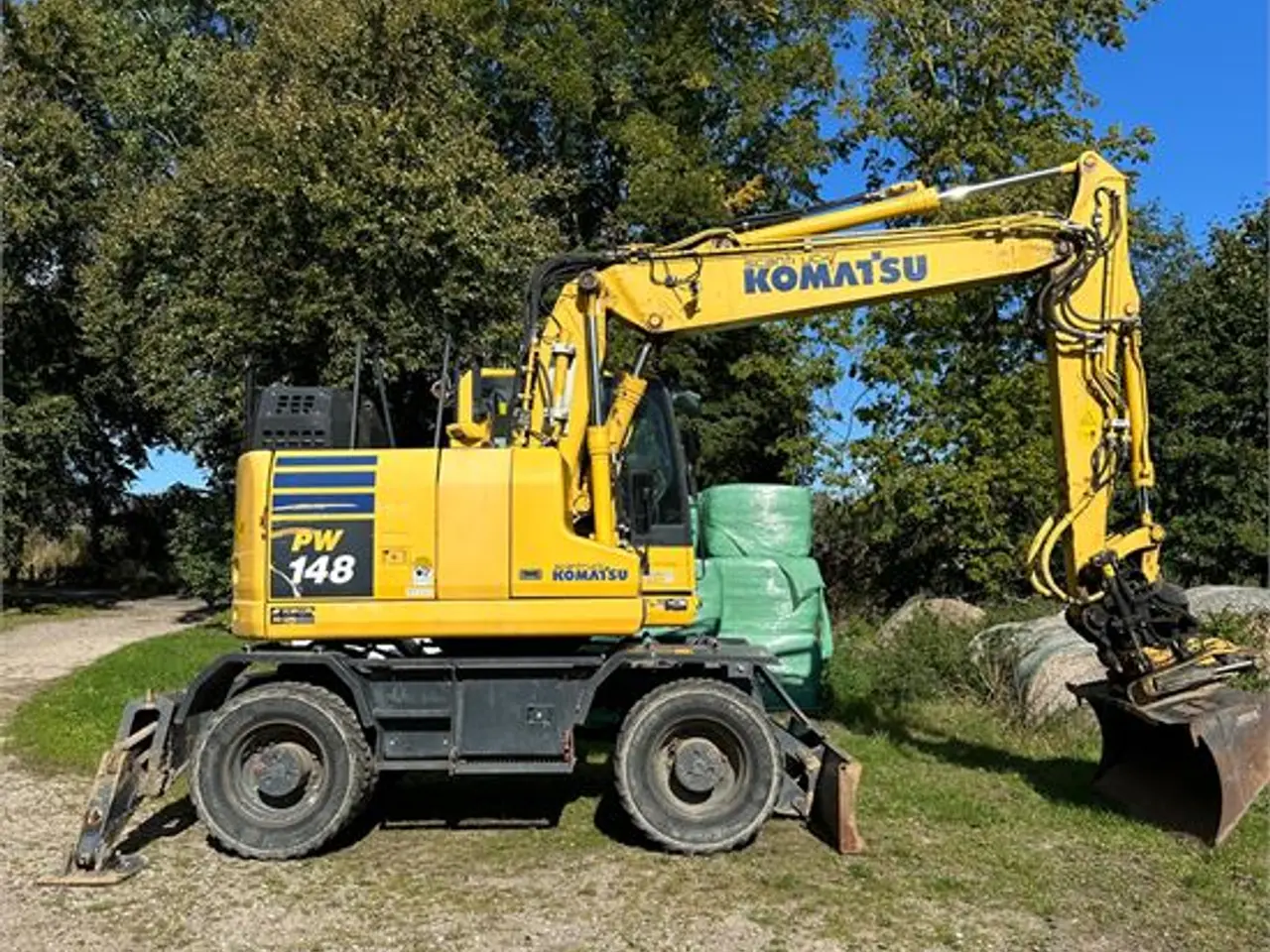 Billede 12 - Komatsu PW148-11 - 15 ton - Engcon Rotortilt
