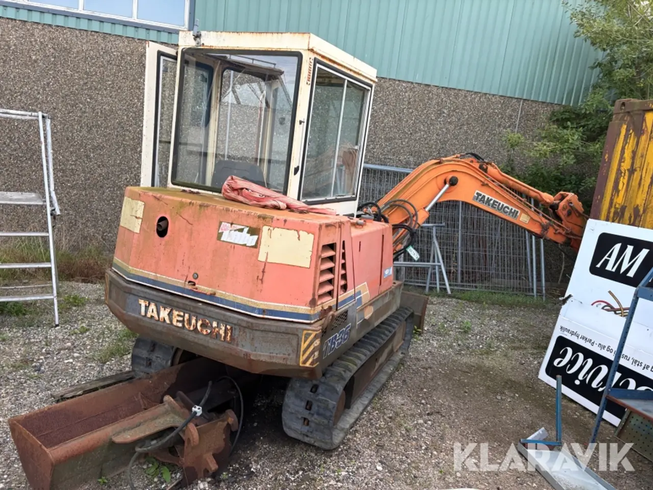 Billede 5 - Gravemaskine Takeuchi TB36 med grave- og planerskovl