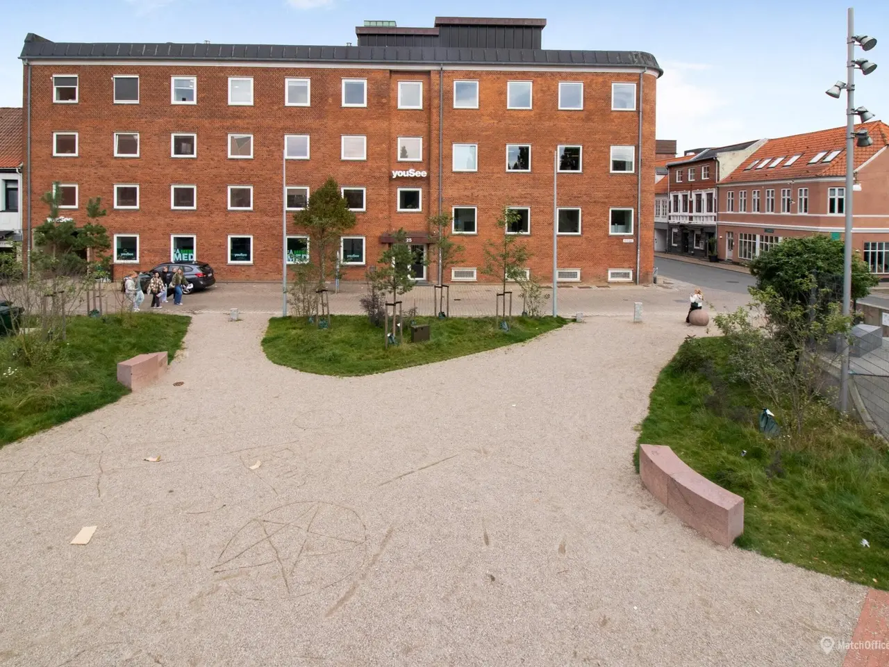 Billede 1 - Velbeliggende kontorlokaler på 1.sal i Kolding centrum