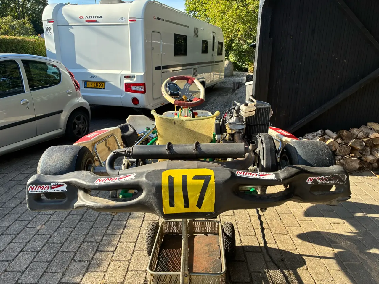 Billede 2 - Komplet gokart sæt inklusiv trailer