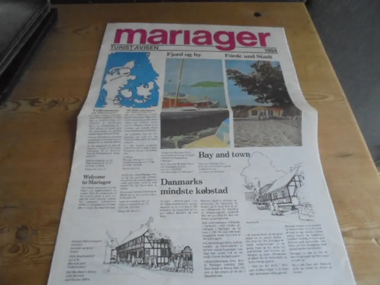 Billede 1 - Mariager – Turistavisen fra 1984 – god stand