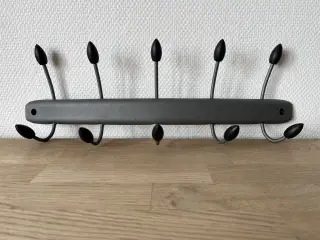 Knagerække med 5 dobbelte knager
