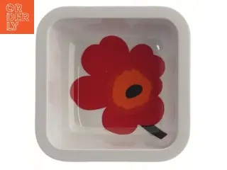Marimekko skål med blomstermønster fra Marimekko (str. Ø 15 cm)