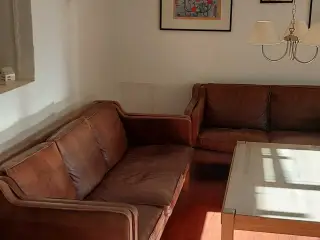 Børge Mogensen sofa 3-2-1 brun læder 