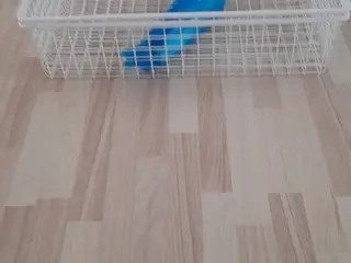 Trådkurve med glideskinner til 80 cm skab