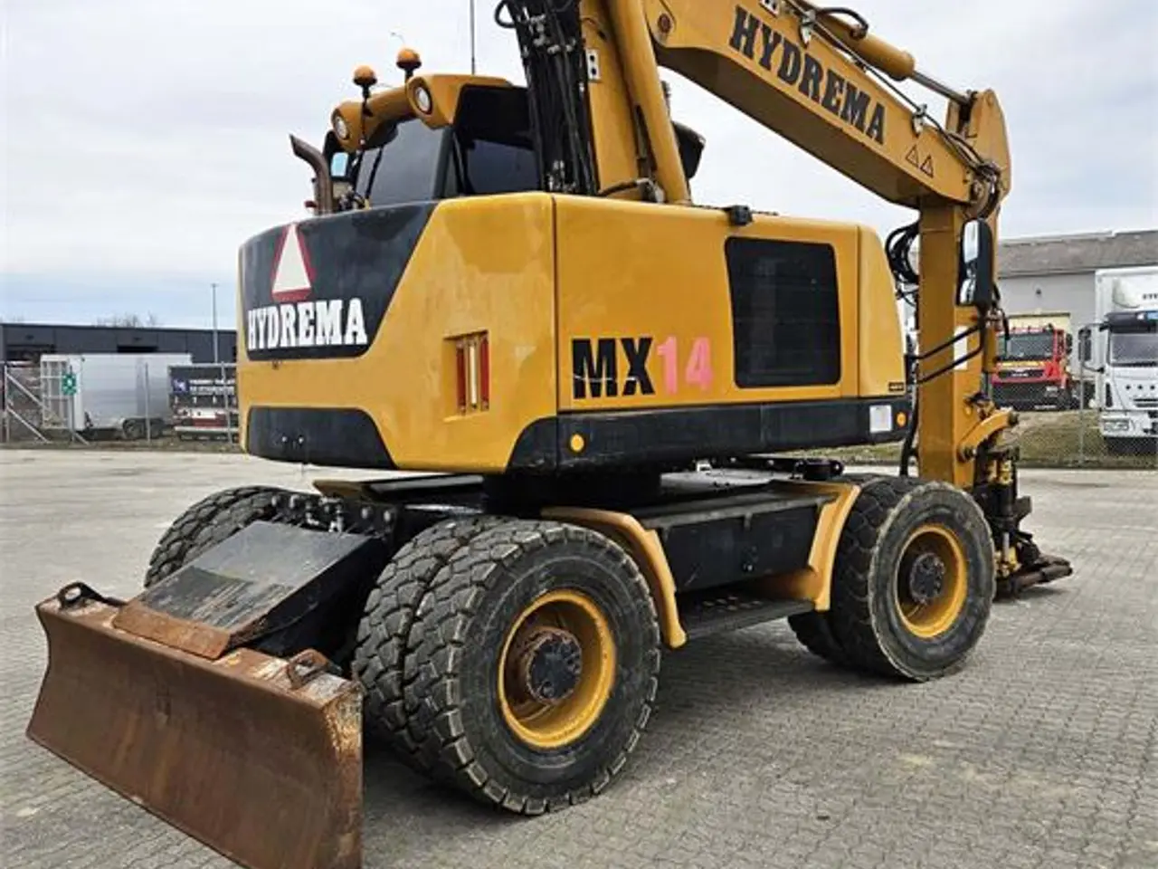 Billede 4 - Hydrema MX14 - 16 ton - Engcon Rotortilt