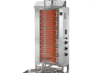 Kebab & Shawarma grill til el – 50 kg kød