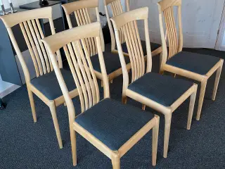 Spisebordsstole 6 stk