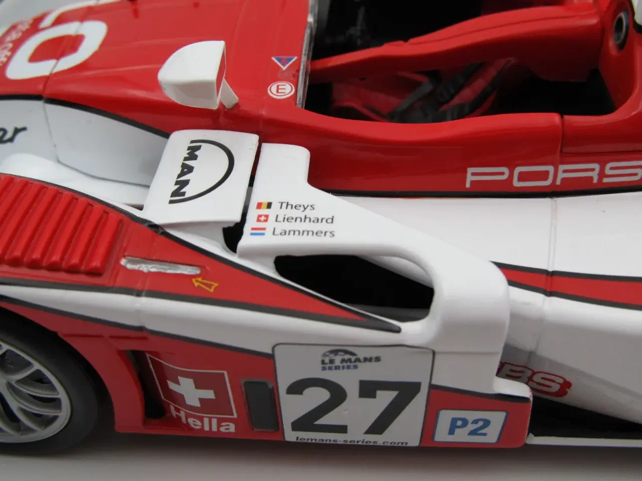 Billede 6 - 2008 Porsche RS Spyder Evo #6 ELMS "Horag" - 1:18