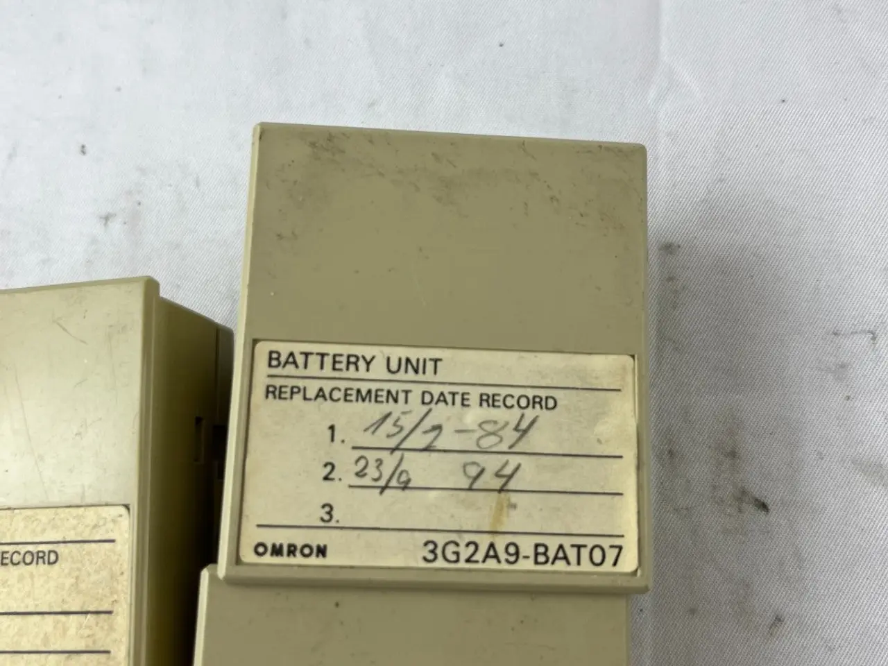 Billede 5 - Omron 3G2A9-BAT07 Battery Unit parti of 3 PLC